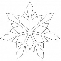 snowflake simple 3